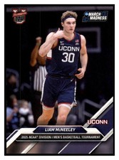 Liam McNeeley 2025 Bowman U Now NCAA March Madness #6 Connecticut Huskies