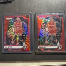 2-  2024 Panini Prizm WNBA - Nia Coffey #71 Red Pulsar Prizm /299
