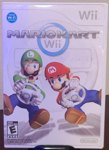 New ListingNintendo Mario Kart Wii Game with Case and Manual TESTED