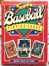 1991 Baseball Playing Cards The U.S. Playing Card Company