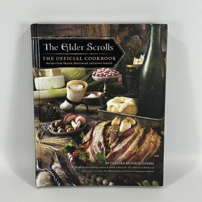The Elder Scrolls Official Cookbook Monroe-Cassel Skyrim Recipes Gaming HC Book