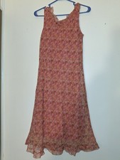 B. Moss Women's Floral Maxi Dress Vintage Dress