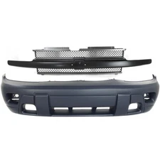 Bumper Cover Kit Trailblazer Front For Models With Fog Lights With 2-Tone Paint