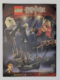 LEGO Harry Potter 4768 Durmstrang Ship Instructions Manual Booklet ONLY