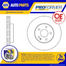 2x Brake Discs Pair Vented Front 300mm PBD8293 Proformer Set 4474210512 New