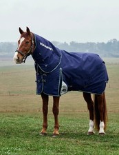 Weatherbeeta ComFiTec Plus Dynamic Turnout Detach-A-Neck 0G Navy/Forest Green
