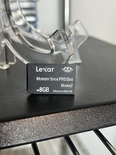 Genuine LEXAR 8GB Memory Stick PRO Duo Mark2 for Sony cameras and Sony PSP