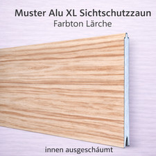 MUSTER Alu Aluminium Sichtschutzzaun Gartenza...