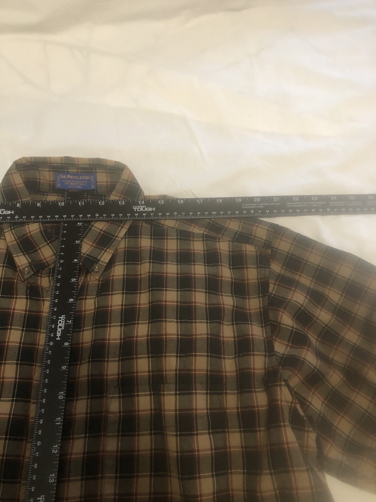 Pendleton Men's Virgin Wool Button-Up Multi Color… - image 4