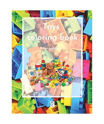 Toys coloring book for toddlers-children ages 3-8, McOvoo, Raz