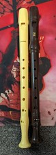 Lot Of 2 Recorders Yamaha Soprano Baroque  Hohner