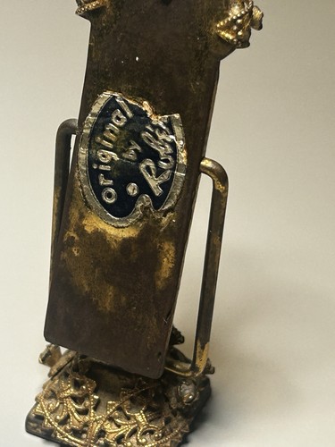 Original by Robert Tilt Thermometer Floral Gilt with Faux Pearls 3” Not Working - Picture 2 of 7