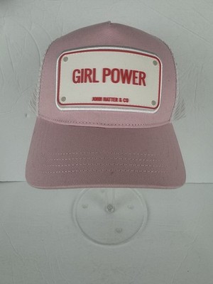 John Hatter and Co GIRL POWER Pink Cap New with Tags- FREE SHIPPING