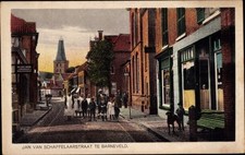 Postcard Barneveld Gelderland, Jan van Schaffelaarstraat - 3851804