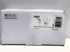 Delta Cassidy Two Lever Bath Roman Tub Handle Kit  Chrome  H697