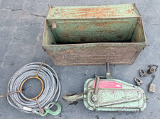 STAHLSEIL FORSTSEIL GREIFZUG 20M 11,5MM AUF ROLLE GREIFZUG-SEIL MIT KISTE ORIGIN