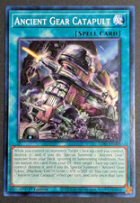 Yugioh TCG Card -1x Ancient Gear Catapult - LDS1-EN089 - NM/LP, 1st Edition 2020