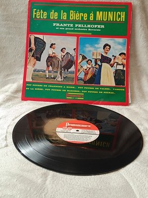 Vinyl 33 Türme Bierfest in München Frantz Pellkofer und sein Orchester
