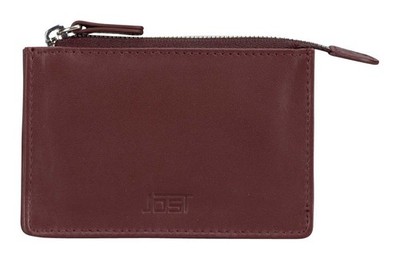 JOST Arva Card & Key Wallet Schlüsselmäppchen Kartenhalter Wine weinrot Neu