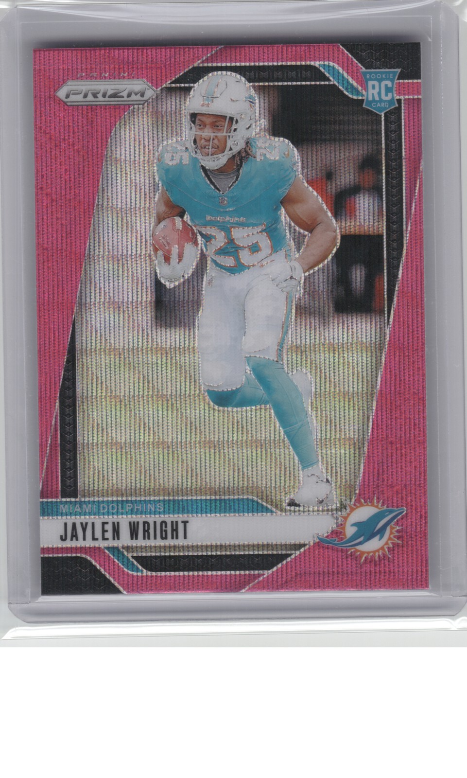 2024 Panini Prizm #348 Jaylen Wright Pink Wave B14R2C98