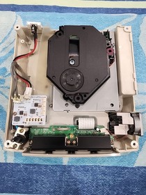 Sega Dreamcast Console NTSC-J HKT-3000 With New Dreampsu Power Supply and Cables