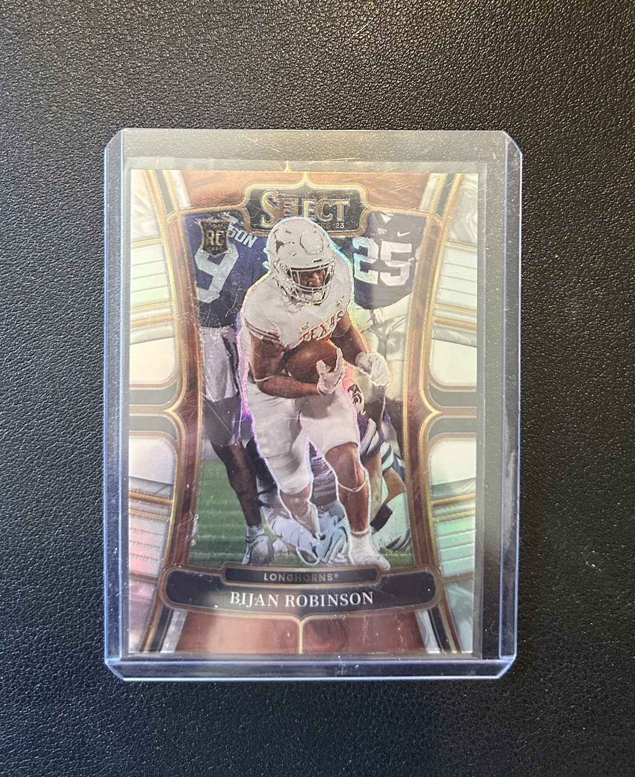 2023 Panini Select Draft Picks - Concourse Bijan Robinson #9 Silver Prizm (RC)