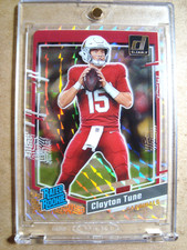2023 Clayton Tune Clearly Donruss Rated Rookie Mosaic Parallel RC SSP MINT 🔥🔥