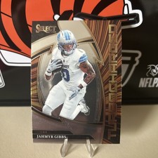 Panini 2025 Select Turbocharged Insert Jahmyr Gibbs 14 Detroit Lions NFL