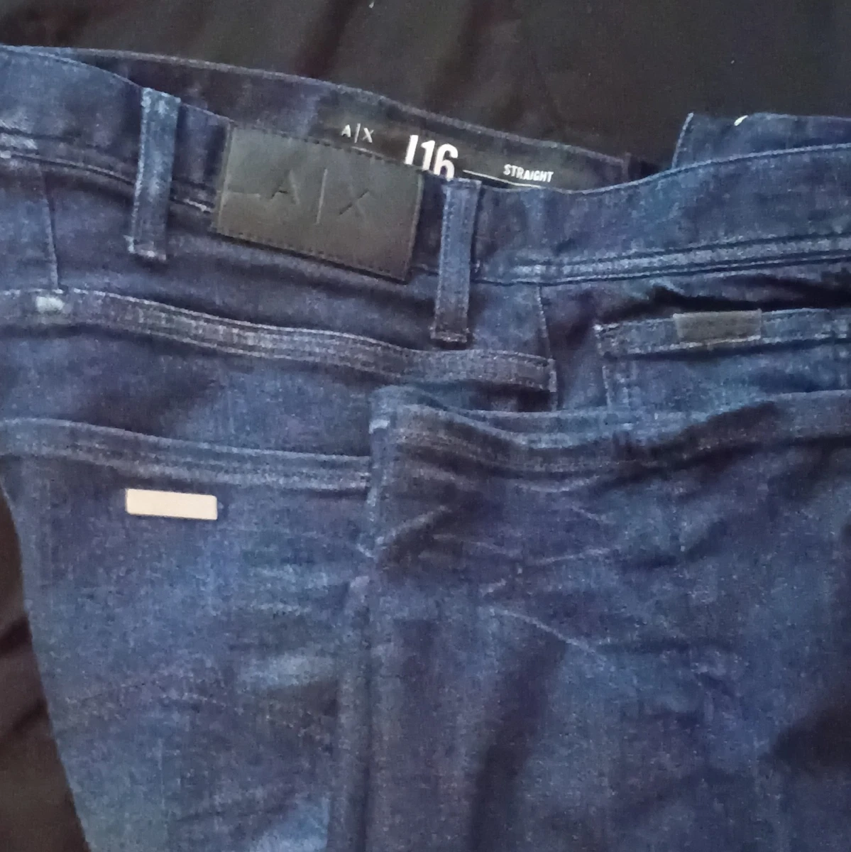 Armani Exchange Regular Size Mid (10-12 in) Rise Jeans for Men for