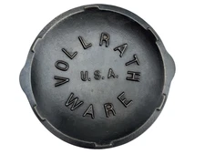 Clean Restored Vintage  Vollrath Cast Iron Lid for Chicken Fryer (Lid Only)