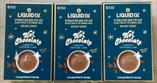 3X Liquid IV Hydration Multiplier Electrolyte Drink Holiday Series Hot Chocolate