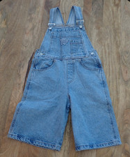 Vintage 90s Guess Overall Shortalls Women's size 8 Denim 100 Cotton Made in USA