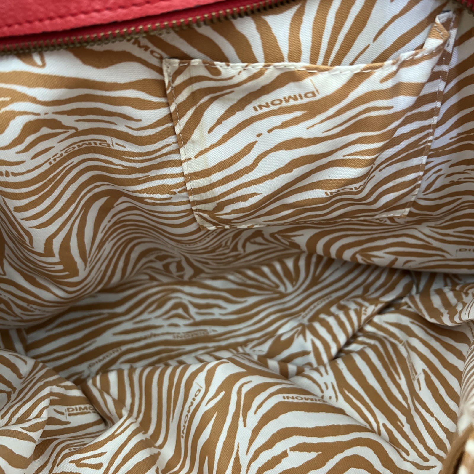 Dimoni Red Genuine Leather Python Snakeskin-like … - image 17