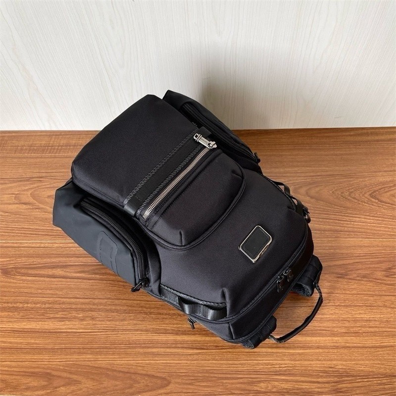 TUMI ALPHA BRAVO Navigation Backpack Business Sports Black 0232793D New View 2
