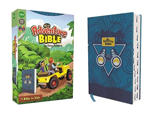 NIrV, Adventure Bible for Early Readers, Leathersoft, Blue, Full Color, Thumb Indexed Tabs: New International Reader's Version, Blue, Leathersoft, Full Color, Thumb Index - Image 5