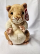 Ty 2000 Beanie Baby Pellet 6" Hamster  Birthday July 29 2000