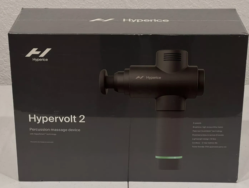 NEW Hyperice Hypervolt 2 Percussion Handheld Massage Gun Massager ...