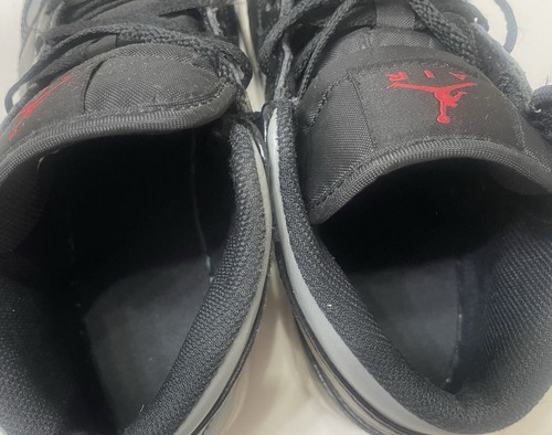 Nike Air Jordan 1 Mid GS Shadow Red Basketball Shoes 554725-096 Size 6Y - Picture 11 of 11