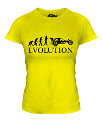 AUTOGRASS EVOLUTION LADIES T-SHIRT TEE TOP GIFT RACING CAR
