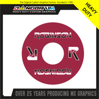 DAUMENSCHONER DONUT. BMX ROBINSON R, ROT 