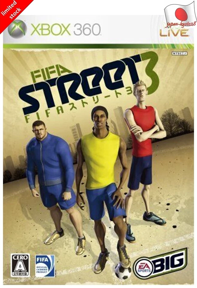 FIFA Street 3 360 Electronic Arts Microsoft Xbox 360 From Japan