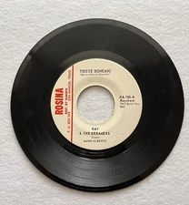 Ray Vasquez & The Dreamers “Triste Bohemio” Tejano Tex Mex Record