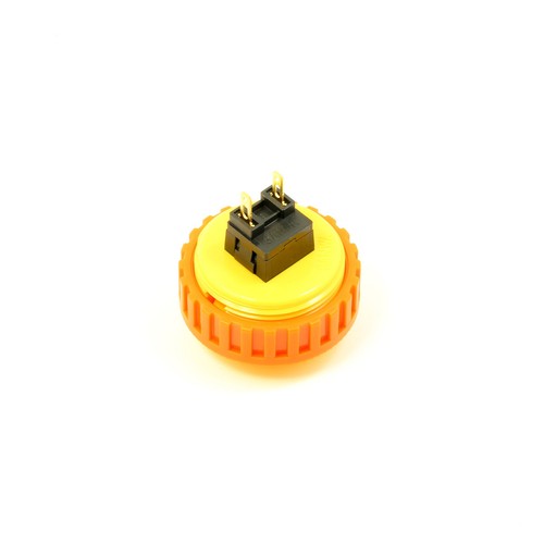 Sanwa Denshi Original OBSN-30 AMARILLO Botón Tornillo Tipo Seguro JAMMA - Imagen 9 de 9