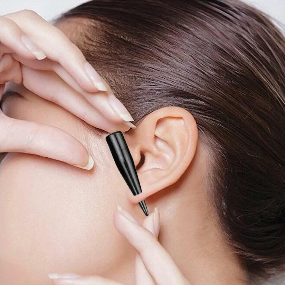 24pcs Acrylic&Steel Ear Plugs Expander Kit Taper Stretcher Gauges Stretching Set - Image 2 of 4