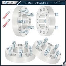 4 Pcs 1.5 5x5.5 To 5x5 Wheel Adapters 12x20 For Ford F-150 5x139.7 To 5x127