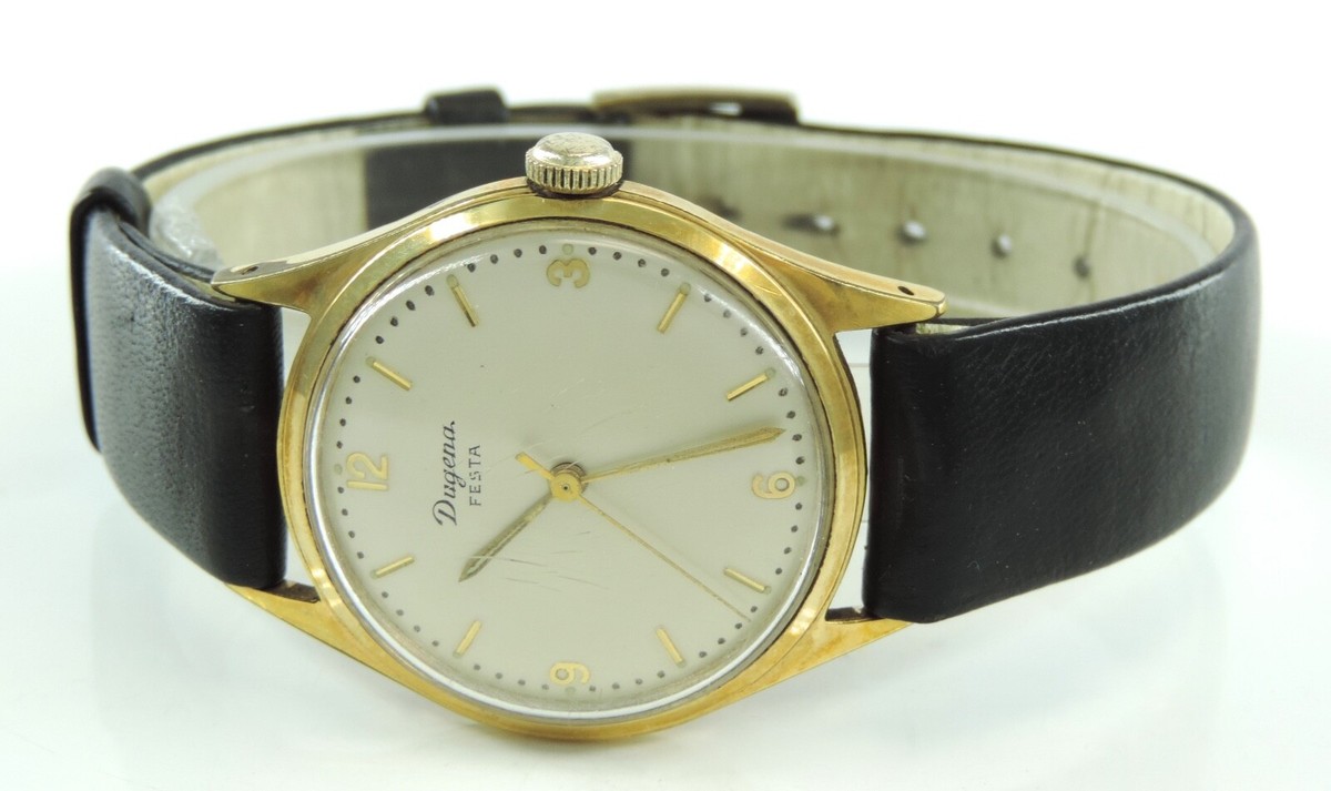 Dugena Festa Retro Uhr Damen Vintage Dugena Watch Dugena Festa