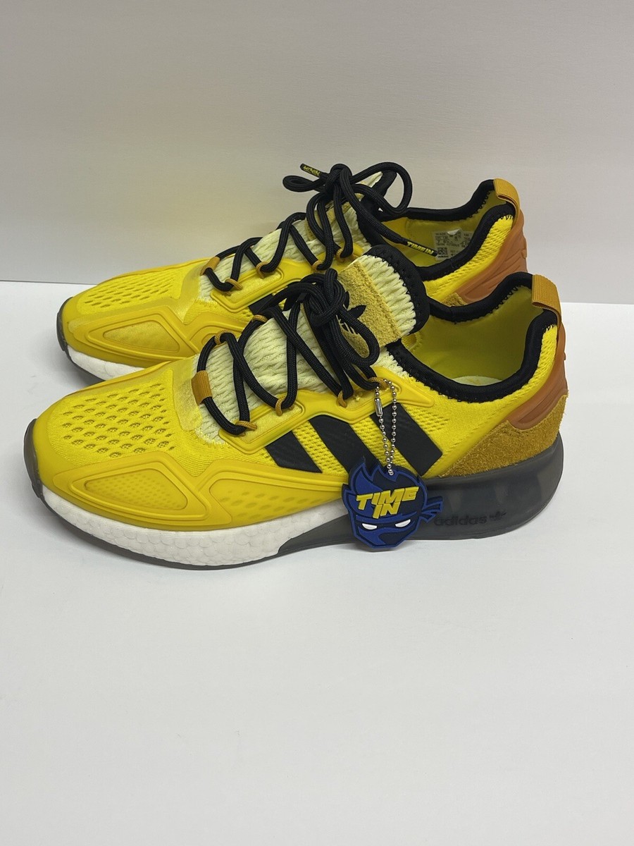 ninja zx 2k boost shoes yellow