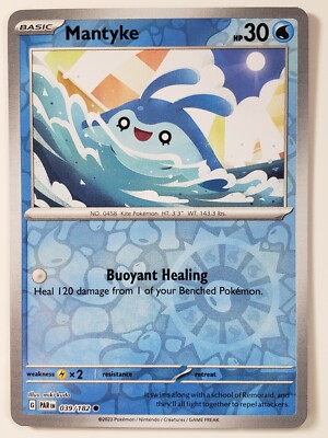 Karta Pokémon - Paradox Rift - 189/182 - Mantyke
