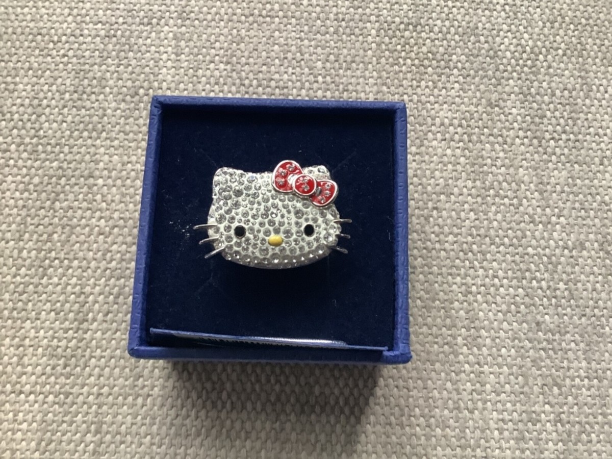 Hello Kitty Swarovski ring | eBay