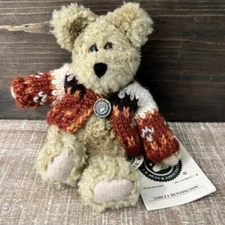 Boyds Bears 1999 Anniversary Knitted Sweater 6” Jointed Bear With Tags Retired